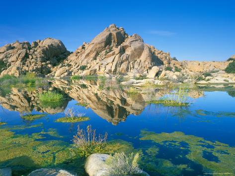 Barker Dam, Joshua Tree National Park, California, USA Photographic