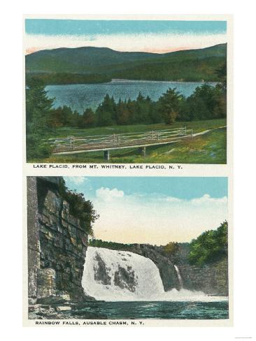 new york view of lake from mt whitney rainbow falls ausable Chasm View Lake 366x488 new york view of lake from mt whitney rainbow falls ausable Chasm View Lake 366x488