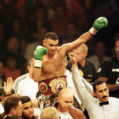  - prince-naseem-hamed-at-sheffield-after-beating-jose-badillo-to-retain-featherweight-championship