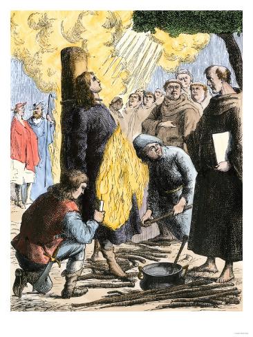 Hus Burned at the Stake,