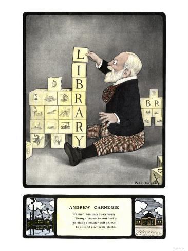 Andrew Carnegie Cartoon