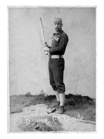 Browning's+Louisville Louisville, KY, Louisville Colonels, Pete Browning, Baseball Card ...