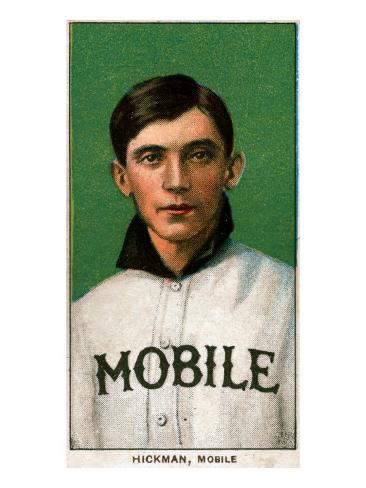  - mobile-al-mobile-southern-league-gordon-hickman-baseball-card