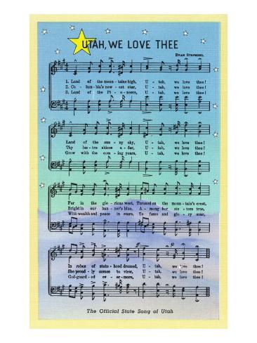 Utah State Song