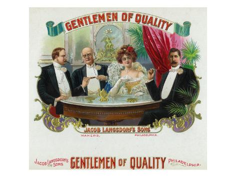 A Gentleman Of Quality [1919]
