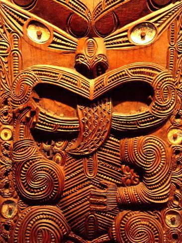 Maori Wood Carving Designs