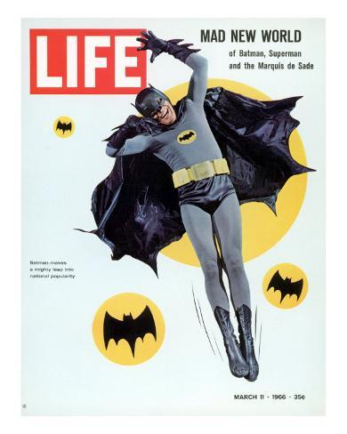 Download this Adam West Superhero Batman March Premium Photographic picture