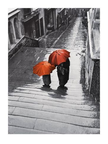 Bristol Rain, c.1954 Art Print