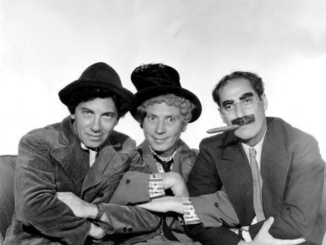 Marx Brothers Chico Marx Harpo Marx Groucho Marx Premium Poster