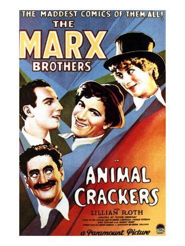 Animal Crackers Groucho Marx Zeppo Marx Chico Marx Harpo Marx 1930