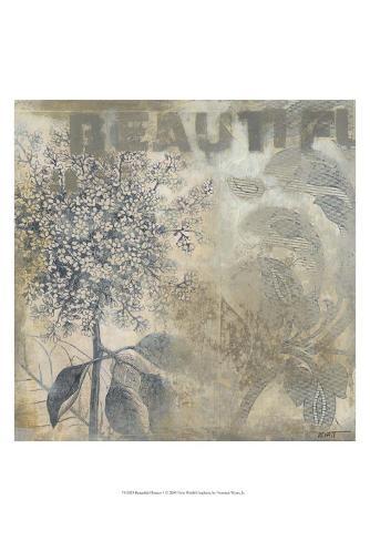 Beautiful Flowers I Poster by N...