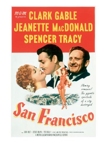 San Francisco (1936) Clark Gable, Spencer Tracy