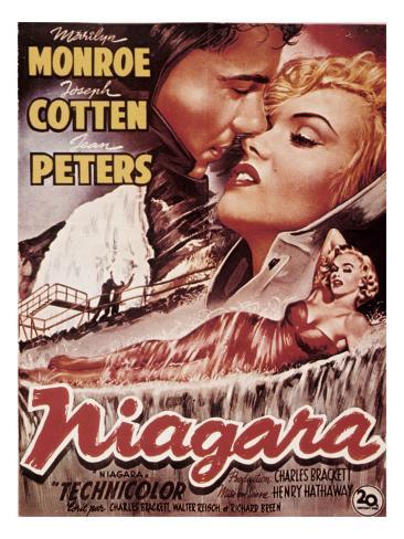 Niagara Marilyn Monroe 1953 Premium Poster Don't see what you like