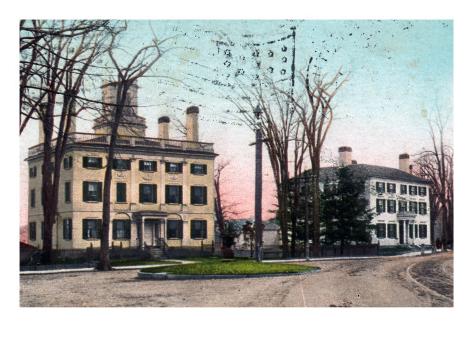 Haymarket Square, Portsmouth, N.H.. Color Halftone, 1905 Premium Poster