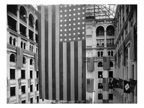 american flag office