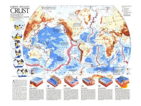 The Earth's Dynamic Crust Map