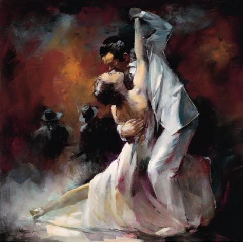 Tango Argentino I Art Print