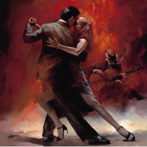 Tango Argentino II Art Print