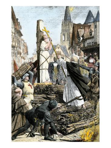 Joan of Arc Burned at