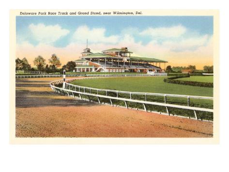 Delaware Park Race Track, Wilmington, Delaware Giclee Print at