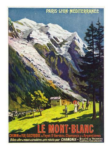 Hautes-Alpes, France - Scenic View of Mont-Blanc, Paris, Lyon, and La ...