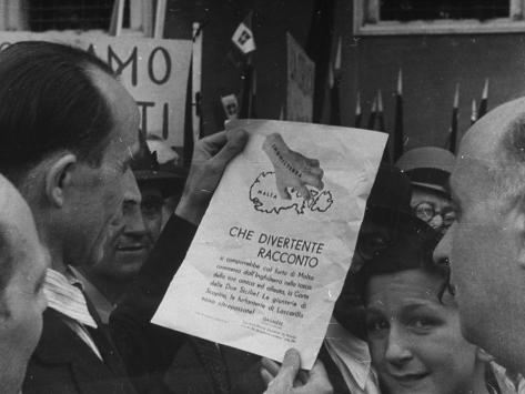 Benito Mussolini Poster