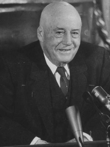 Sam+Rayburn+House Speaker of the House Sam Rayburn Sitting at a Joint Session of ...