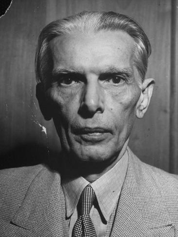 <b>Mohammed Ali</b> Jinnah Premium-Fotodruck - mohammed-ali-jinnah