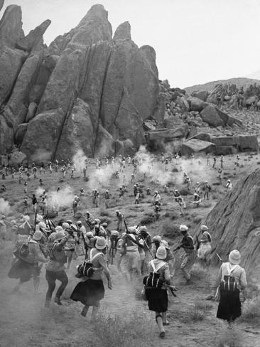 Battle Scene from the Movie,