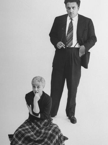 Italian Dir. Federico Fellini a...