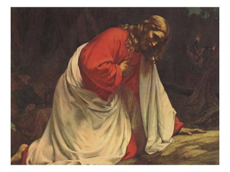 Christ in Gethsemane Giclee Print