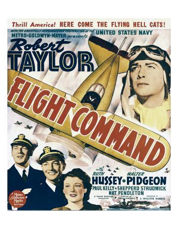 Flight Command Walter Pidgeon Robert Taylor Ruth Hussey Robert Taylor on 