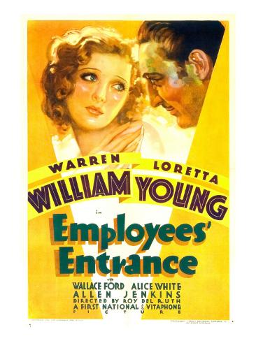 1933 Employees Entrance Loretta Young