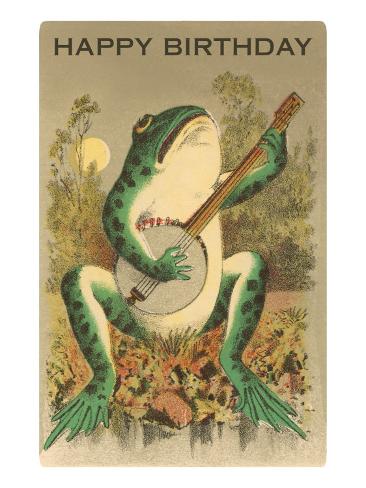 birthday frog