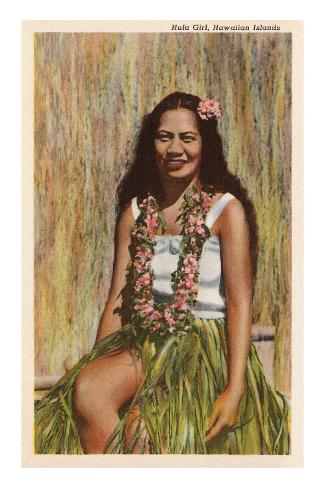 Hula Girl Hawaii Premium Poster Don't see what you like