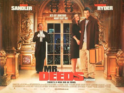Mr. Deeds Original Poster
