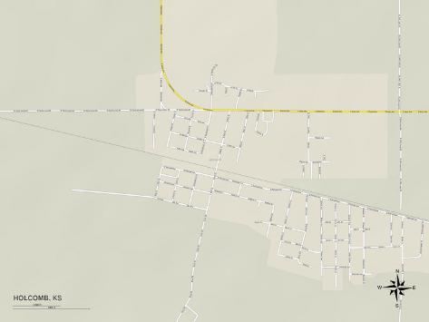 Holcomb Kansas Map