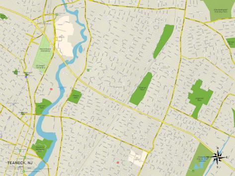 teaneck nj map