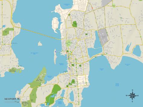 Newport Ri Map