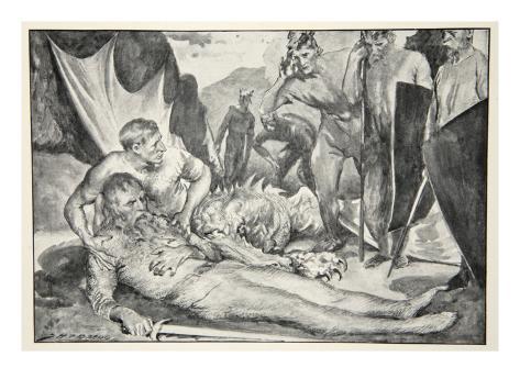 Death Of Beowulf