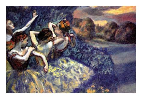 Four Dancers Degas