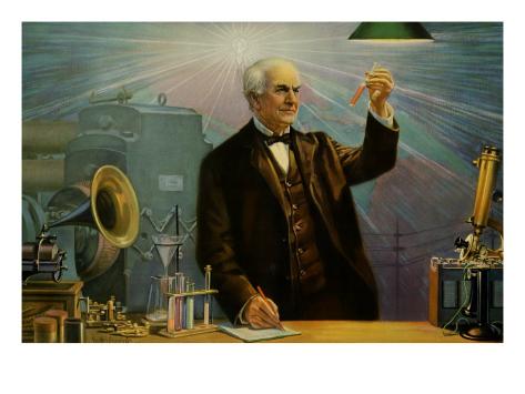 Thomas Edison Poster