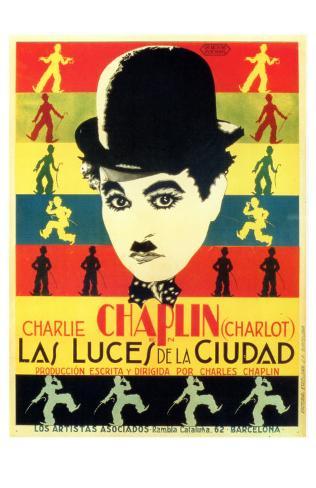 City Lights, Spanish Movie Poster, 1931 Premium Poster