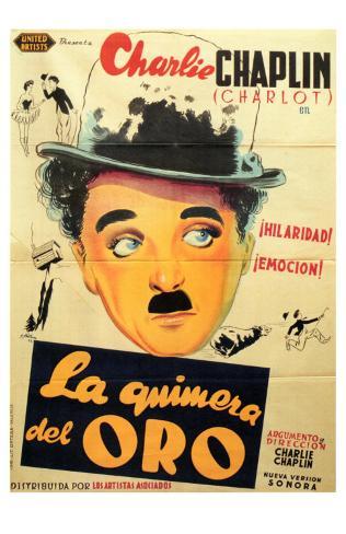 The Gold Rush, Spanish Movie Poster, 1925 Premium Poster