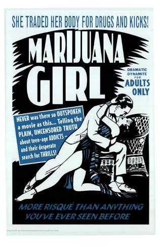 Marijuana Girl, 1969 Premium Poster