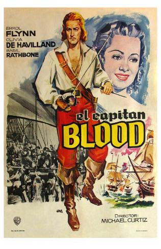 Spanish Movies on Captain Blood Spanish Movie Poster 1935 Posters At Allposters Com