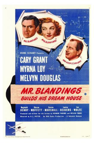 Blanding Builds  Dream House on Mr  Blandings Builds His Dream House  1948 Posters At Allposters Com