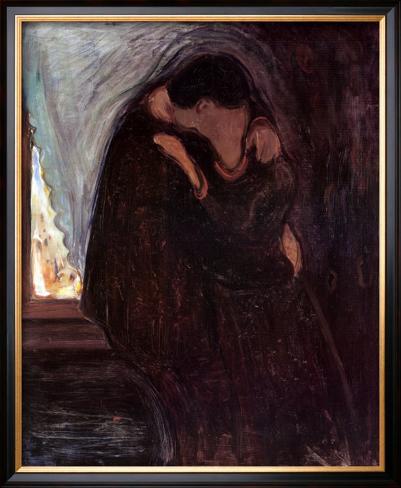 Edvard Munch Kiss on The Kiss  1897 Art By Edvard Munch At Allposters Com