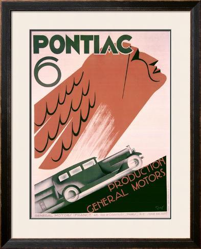 Pontiac 6 Framed Giclee Print Dont see what you like Customize Your Frame