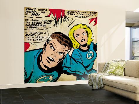 Marvel Comics Retro Fantastic Four Comic Panel Mr Fantastic Marvel Comics Retro Fantastic Four Comic Panel Mr Fantastic